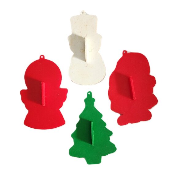 Vintage RARE Hallmark 4 Piece Christmas Cookie Cutter Set - Picture 7 of 7